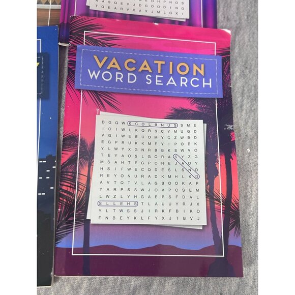 Word Search Magazines Word Search Activity Book For Adults Lot Of 6 Paperback - Picture 7 of 8